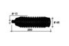 OCAP 1211445 Bellow, steering